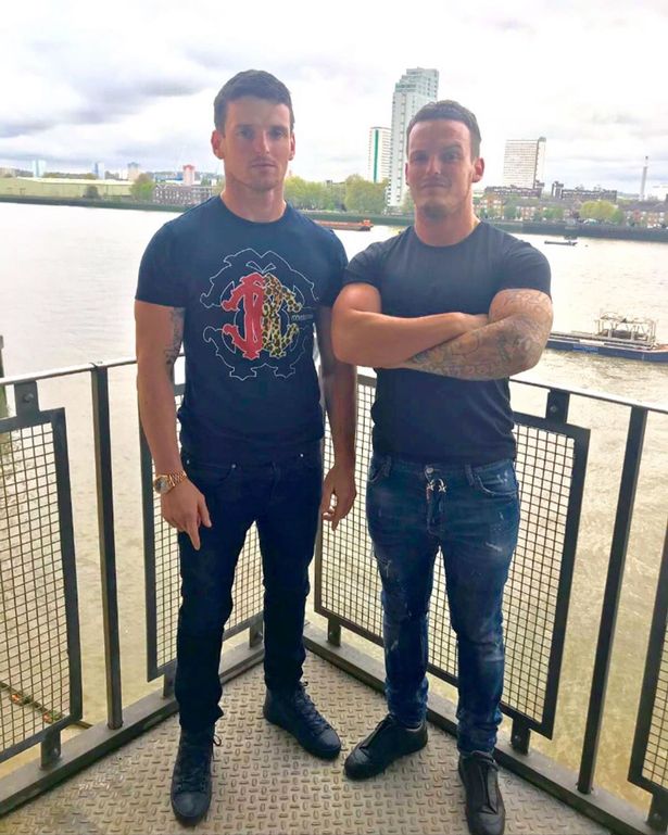 Stephen Morrison and his brother, rapper Morrison
