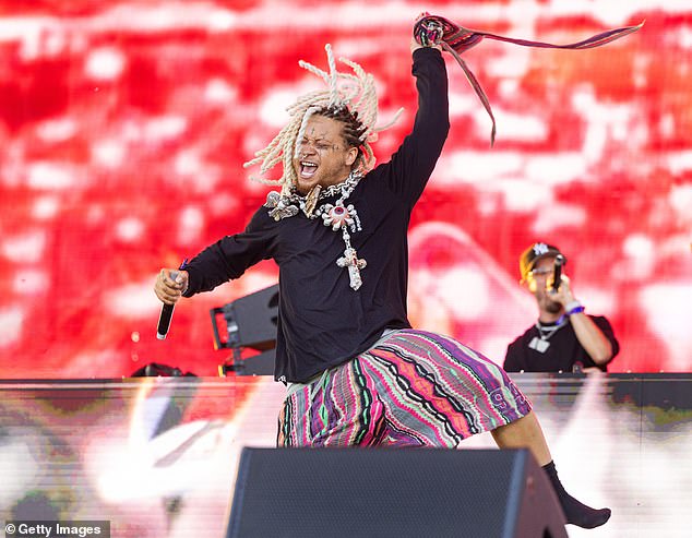 The 26-year-old was listed in the lineup for Les Ardentes, a festival taking place in Belgium on Saturday
